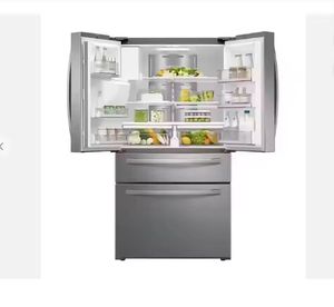 Brand New Factory Quality 28 Cu. Ft. 4-<b>Door</b> French <b>Door</b> Refrigerator 21.5" Touch <b>Screen</b> Family Hub Stainless Steel OEM DIY - Product Image 2