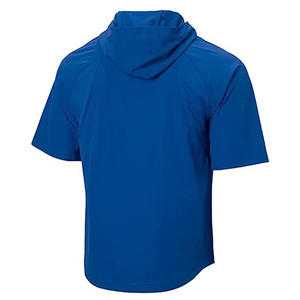 Camiseta con capucha para hombre, camisa con media cremallera - Product Image 4