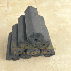 Coquille de noix de coco BBQ briquette de charbon de bois sans fumée 4-6h brûlant haute densité haute chaleur briquette hexagonale Restaurant utiliser du charbon de bois - Product Image 3