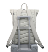 Sac à dos de travail en cuir de style minimaliste, imperméable, pour ordinateur portable, pour les déplacements quotidiens et les voyages