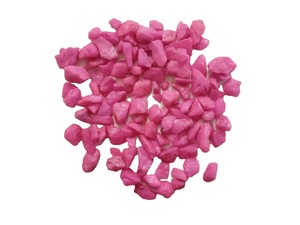 Pierre d'agrégat rose revêtue de couleur pour l'aménagement paysager extérieur, utilisation en jardin, design moderne, marque MMArt - Product Image 3