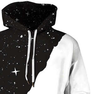 Sudaderas con capucha de sublimación seca para hombres Sudaderas con capucha de sublimación de talla grande Nuevo diseño rápido Sublimación de diseño único - Product Image 3