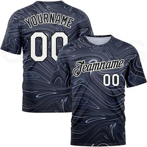 Camiseta de Béisbol Oversize Estilo Urbano, Transpirable, con Bordado 3D Personalizable, de Moda, Holgada, con Hombros Caídos, Unisex - Product Image 1