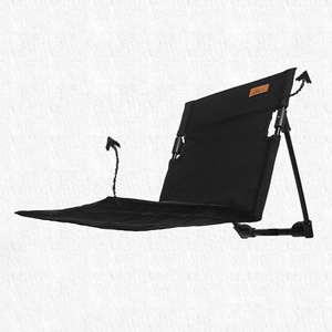 เก้าอี้กลางแจ้งแบบพับได้ทำจากผ้าอ๊อกซ์ฟอร์ดมีพนักพิงปรับได้สำหรับตั้งแคมป์ชายหาดใช้งานกลางแจ้ง - Product Image 2