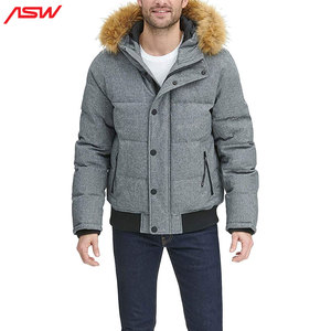 גברים של בד צמר מפציץ מעיל גבירותיי ארוך שרוול טלאים דקים אופנה עור נשים מפציץ מעיל - Product Image 5