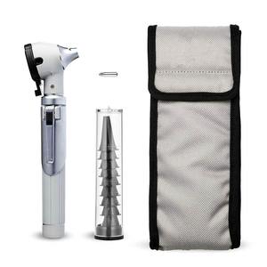 Medical <b>Otoscope</b> Sets Fiber Optic Mini <b>Otoscope</b> for Educational and Personal Use - Paramedics, EMT and Personal Use (Gray) - Product Image 1