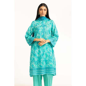 Conjunto de Traje de Jardín Estampado de 3 Piezas para Mujer Aqua - Product Image 5