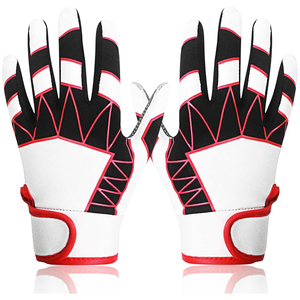 Guantes de Bateo de Béisbol Profesionales de Piel de Cabra de Alta Calidad del Fabricante Más Reciente, Guantes de Bateo de Softbol con Logotipo Personalizado - Product Image 6