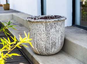 [Leo Nguyen Le] - Vente en gros de nouveaux pots de fleurs en céramique vernissée, cylindriques, ronds, pour plantes succulentes, pour jardin extérieur, sur mesure - Product Image 6