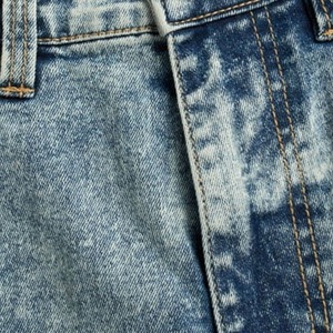 Shorts en jean pour hommes Logo personnalisé 100% coton Qualité supérieure Fournisseur OEM Séchage rapide et imperméable - Product Image 4