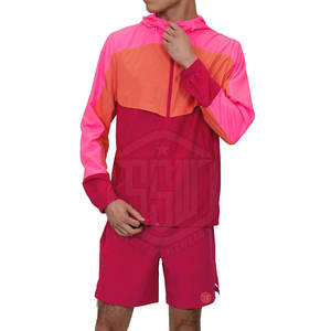 Conjunto de Pantalones Cortos Cortavientos de Alto Rendimiento y Estilo Personalizado, Ropa Casual con Logotipo Personalizado, Chaqueta de Invierno de Secado Rápido con Capucha - Product Image 2