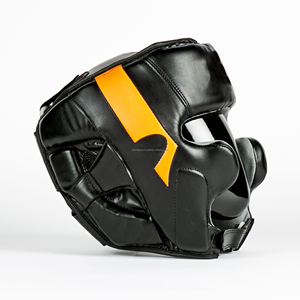 Protector de Cabeza de Cuero para Niños Fly Boxing, Diseño Clásico con Logotipo Personalizado, Protector de Cabeza con Cordones para Esquí y Equitación, Equipo de Sparring - Product Image 2