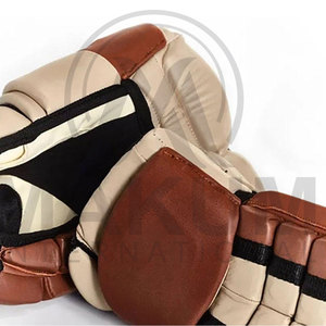 Guantes de Hockey sobre Hielo de Cuero Personalizados, Ligeros, Transpirables, Impermeables y Protectores para Deportes al Aire Libre - Product Image 4