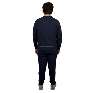 Survêtement léger en coton 100% de qualité supérieure pour hommes, coupe normale, dernier cri, ensemble de matériaux durables pour hommes, vente en gros - Product Image 2