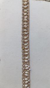 Ribete de Encaje Bordado con Diseño Floral Vintage Ecológico Hecho a Medida para Chaquetas, Bolsos, Manualidades, Costura - Product Image 2