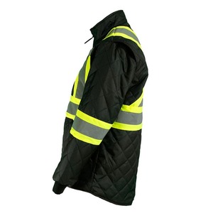 Gran oferta, ropa de trabajo personalizada para hombre, chaquetas industriales de sarga de algodón con cremallera, ropa de trabajo a prueba de agua - Product Image 3