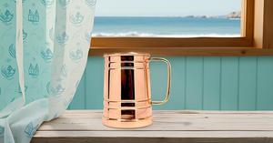 Handmade 100% Pure Copper Moscow Mule Copper <b>for</b> Mugs 20 Oz Tankard with Brass Handle Gift <b>Cup</b> Design - Product Image 5