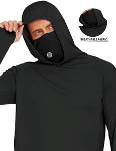 Sweat à capuche de pêche Performance unisexe à séchage rapide et imperméable Chemise de pêche à manches longues Sunblock & Breathable Wear - Product Image 6