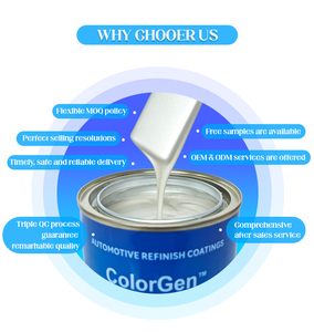 Hiệu suất cao axalta lớp phủ Hệ Thống Trung Quốc lớp phủ hệ thống sơn lại sơn xe màu trắng Primer - Product Image 4