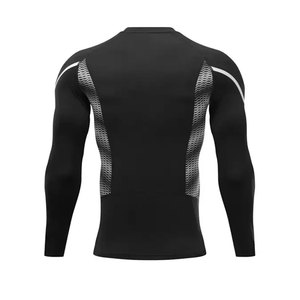 Conjuntos de compresión personalizados OEM al por mayor, traje de compresión ligero y transpirable para hombre de nuevo diseño - Product Image 4