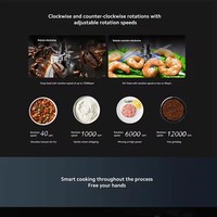 Machine alimentaire multifonction intelligente Xiaomi Mijia 2024 de 2,2 L, robot de cuisine intelligent Xiaomi, accessoires de cuisine
