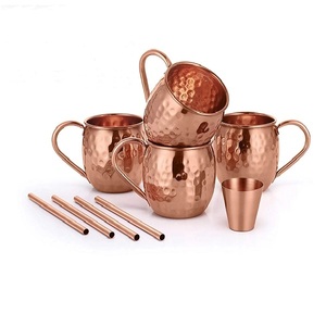 Premium Double Wall Copper Coffee <b>Mug</b> Reliable Leak-Proof <b>Lid</b> Stainless Steel Tumbler <b>for</b> Long Lasting Warmth - Product Image 1