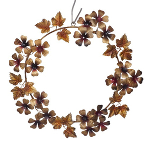 Rosa roja diseñador Navidad Floral colgante corona vacaciones decorativas Año Nuevo fiesta suministros regalo - Product Image 3