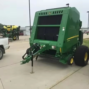 Mini empacadoras cuadradas Agricultura Maquinaria agrícola Ensilaje Embalaje Máquina de compresión de pacas de heno Empacadora de heno combinada Máquina envolvedora de heno - Product Image 6