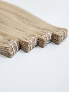 Extensions de cheveux à clipser professionnelles, cheveux humains naturels, invisibles - Product Image 5