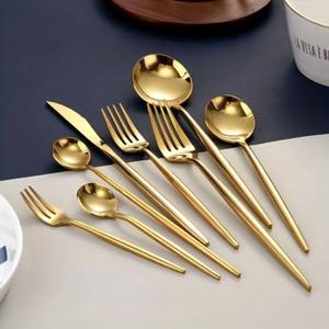 Exquisitos Juegos de Cubiertos de Latón Antiguo para Coleccionistas y Entusiastas que Buscan Piezas Únicas para su Colección de Comedor - Product Image 5