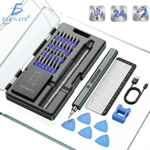 ชุดไขควงไฟฟ้าไร้สาย 33-in-1 เกรดอุตสาหกรรม พร้อมหัวไขควงความแม่นยำ 24 ชิ้น และไฟ LED ไขควงขนาดเล็กแบบใช้แบตเตอรี่ - Product Image 2