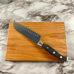 Tabla de Cortar Artesanal de Madera de Acacia, Premium, Hecha a Mano, Duradera, Rectangular, Apta para Lavavajillas, Tabla Natural para Preparar Alimentos para el Hogar - Product Image 2