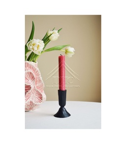 เชิงเทียนเหล็กดัดสไตล์วินเทจที่สวยงามได้รับแรงบันดาลใจจากการตกแต่งบ้านสำนักงานร้านอาหารด้วยงานฝีมือที่ประณีต - Product Image 5