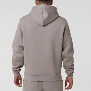 Sweat à capuche unisexe à logo personnalisé, coupe classique, streetwear d'hiver, 100% coton, polaire, poche, confortable, respirant - Product Image 2