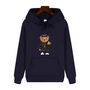 Sweat à capuche blanc personnalisé certifié écologique Bcorp 100% coton biologique imperméable sérigraphie sublimée - Product Image 1