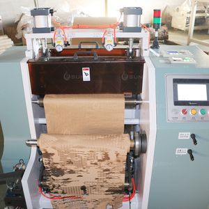 小型企业蜂窝牛皮纸切割包装机 - Product Image 2