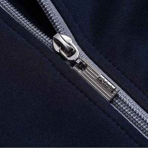 Ropa de entrenamiento personalizada Diseño superior Hombres Chándal de sudor Ropa informal Camisa y pantalones de calle Chándal de invierno con cremallera - Product Image 3