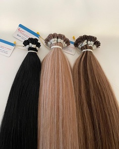 Oferta especial: Extensiones de cabello humano vietnamita 100% natural, tipo I-Tip, en paquetes, lisas, en varios colores. - Product Image 5