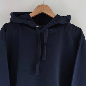 OEM Pull à capuche sur mesure 100% coton meilleure qualité tissu polaire noir motif imprimé conception teint uni pour la saison d'hiver - Product Image 3