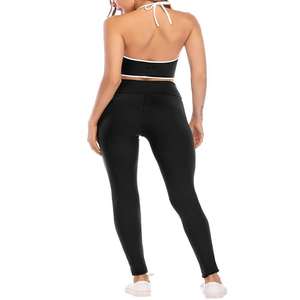 Conjunto deportivo de 2 piezas para mujer, ropa deportiva de talla grande para gimnasio y yoga, mallas deportivas, ropa de entrenamiento del fabricante - Product Image 2