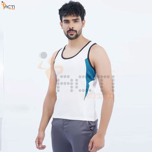 High Quality Cotton <b>Vest</b> for Unisex <b>Black</b> Color Button Closure Cotton Made <b>Vest</b> With Custom Logo Embroidery - Product Image 3