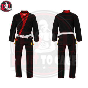 Kimono de Jiu-Jitsu Brésilien pour la compétition, ensembles lavés de qualité compétition, unisexe, polyester et coton, respirant et léger - Product Image 4