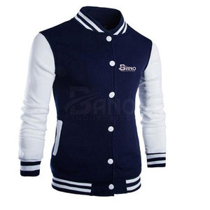 Chaqueta de Invierno Personalizada con Logotipo para Hombre, Estilo Letterman, Algodón/Lana, Secado Rápido, Transpirable, Alta Calidad, Nueva Moda Urbana - Product Image 6