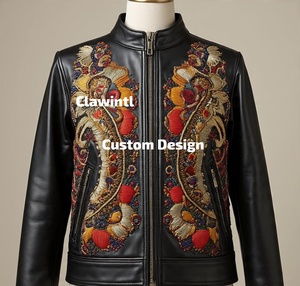 Chaqueta de cuero de diseñador de moda Diseño personalizado Fabricación de calidad premium - Product Image 2