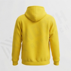 Sweat-shirts personnalisés pour hommes, 100% coton molletonné, coupe classique, avec poche, respirant, séchage rapide, streetwear d'hiver - Product Image 2