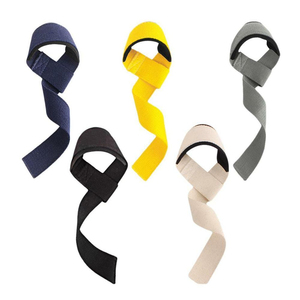 Sangles de poignet en coton premium pour haltérophilie, support de poignet robuste pour la gym, OEM ODM, logo personnalisé - Product Image 2