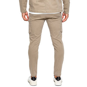 Pantalones Jogger Rectos de Alta Calidad para Hombre, Pantalones Cargo Casuales Resistentes para Trabajo, Entrenamiento al Aire Libre, con Múltiples Bolsillos, Tela de Lona, Estilo Urbano - Product Image 5