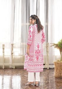 ชุดกระโปรงผ้าเรยอนสำหรับสตรีดีไซน์ใหม่สวยงานพิมพ์สี่ด้านดูมีสไตล์ - Product Image 4