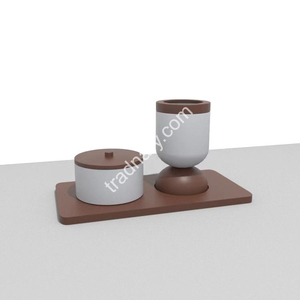 เครื่องเผาธูปไม้โลหะ mubkhoor สำหรับใช้ในร่มของขวัญรอมฎอนขายส่งโดย Exim Pvt Ltd - Product Image 3