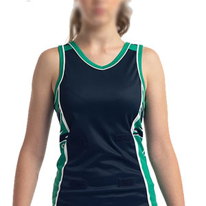 ชุดยูนิฟอร์มกีฬาเน็ตบอลหญิงแบบใหม่ ดีไซน์โลโก้ด้านหน้า ผลิตด้วยผ้าคุณภาพสูง ยืดได้ 4 ทิศทาง แห้งเร็ว - Product Image 6